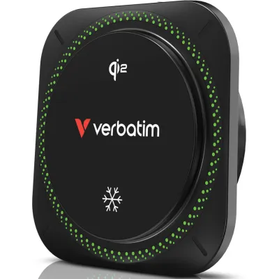 Verbatim Charge´n´Drive Magnetic Wirel.Car Charger Qi2 RGB 31860