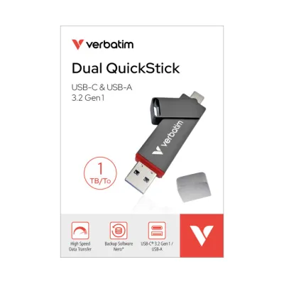 Verbatim Dual QuickStick 1TB USB-A/C 3.2 Gen1 32043