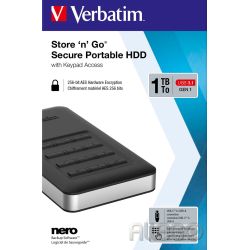 Verbatim Festplatte 6,35cm(2,5Zoll) 1TB,USB3.1,ex 19-020-095