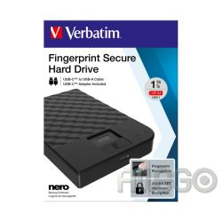 Verbatim Fingerprint Secure Portable HDD 1TB