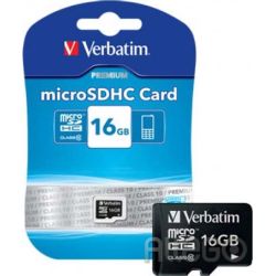 Verbatim microSDHC Card 16GB Class 10 15-020-235