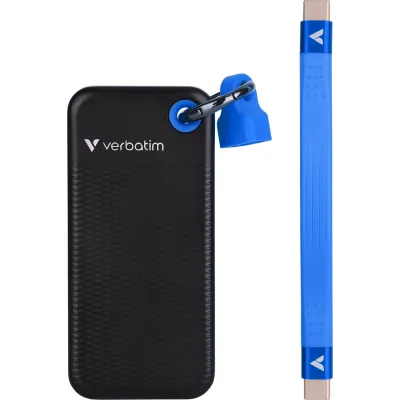 Verbatim Pocket SSD USB 3.2 1TB Black/Blue 32191