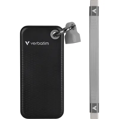 Verbatim Pocket SSD USB 3.2 2TB Black/Grey 32194