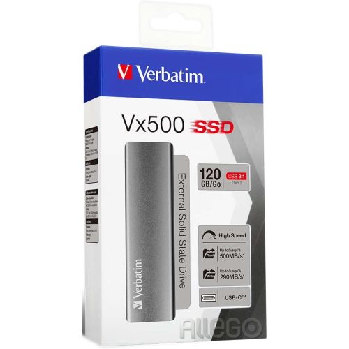Bild: Verbatim SSD120GB USB 3.1, Typ A/C, 4.57cm 1.8