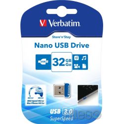 Verbatim USB 3.0 Stick 32GB, Nano Store'n'Stay
