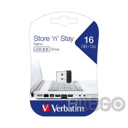 Verbatim USB-Stick 16GB, Nano Sore'n'Stay