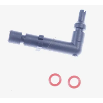 Verbindungswinkel 046 für Melitta Kaffeemaschine 6701970 schwarz