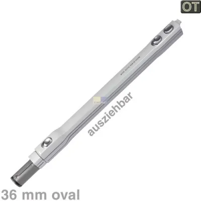 Verlängerungsrohr Electrolux 113140263/6 36mm Ovalform mit Elektroanschluss
