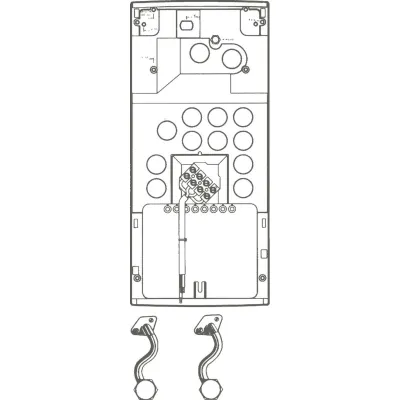 Versatzmontage mit Rahmen STIEBEL ELTRON 220290 für Durchlauferhitzer
