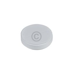 Verschlusskappe 1 1/2" Außengewinde für Kunststoff-Siphon weiß