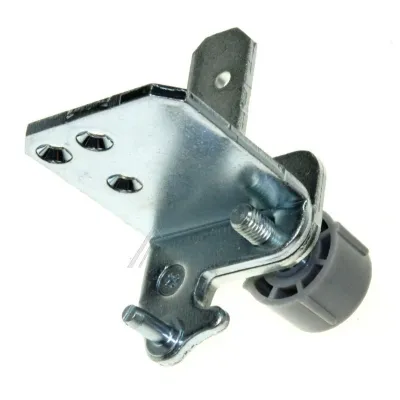 Verstellbarer Geschirrspülerfuß links Whirlpool 482000023345 Silber, M8