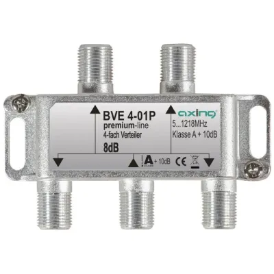 Verteiler F-Conn 4f 5-1218MHz 6,5dB