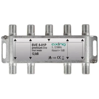 Verteiler F-Conn 8f 5-1218MHz 6,5dB