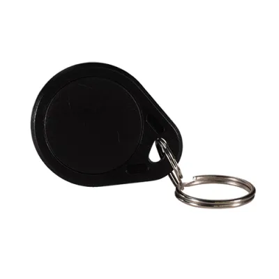 HHG Transponder-Chip Villa C | Zutrittskontrollsystem | RFID Türöffner Chip | 40x30 mm | schwarz | Kunststoff