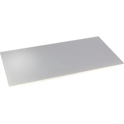 VITRAMO Decken-Infrarotheizung VH12462 | 1650W | 1243x618x26mm | ESG-Sicherheitsglas | Aufputz | IP30 | Weiß RAL 9010