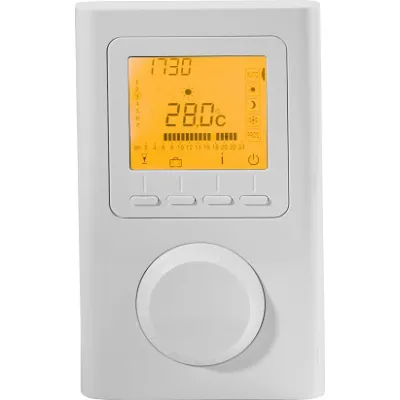 VITRAMO Funkthermostat VTX-SP Raumthermostat | Wochenprogramm | Funksteuerung | weiß | 135x81x22mm | IP30