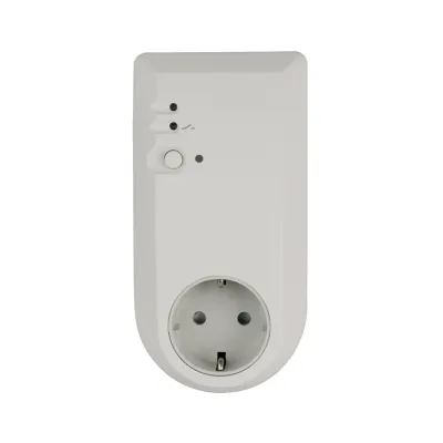 Vitramo Funkempfänger VTX-ES | Zwischenstecker | 868 MHz | für Schuko-Steckdose | 230V | 10A | weiß | IP20