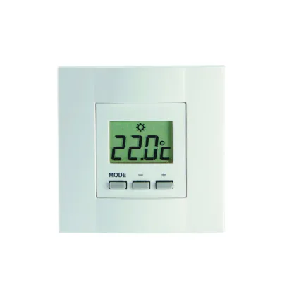 Vitramo Raumthermostat VTD digital | Aufputz | 2-Draht | 230V 5A | Temperaturregler Heizung | IP30 | weiß