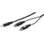 Bild: ElectronicPartner Adapterkabel 60065715 | Audiokabel Cinch auf Klinke 3,5mm Stereo | 1,5m | Schwarz