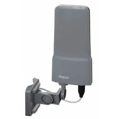 ElectronicPartner Außenantenne | Full HD | DAB/DAB+ & DVB-T/T2 | 42dB Verstärker | Stromversorgung Receiver | grau