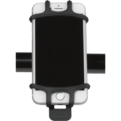 Vivanco Fahrrad Handyhalterung BIKEHOLDVV 61638 | Universal Smartphone Halter bis 6,5 Zoll | Schnellmontage | Schwarz
