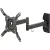 Bild: Vivanco TV Wandhalterung Full Motion | VESA 200 | schwenkbar & neigbar | bis 43 Zoll | 25kg | Schwarz