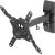 Bild: Vivanco TV Wandhalterung Motion VESA 200 | neigbar schwenkbar | bis 43 Zoll 25kg | Schwarz