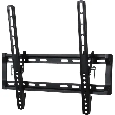 Vivanco TV Wandhalter neigbar | VESA 400 | bis 55 Zoll (140 cm) | 35 kg Tragkraft | Wandabstand 3,5 cm | Schwarz