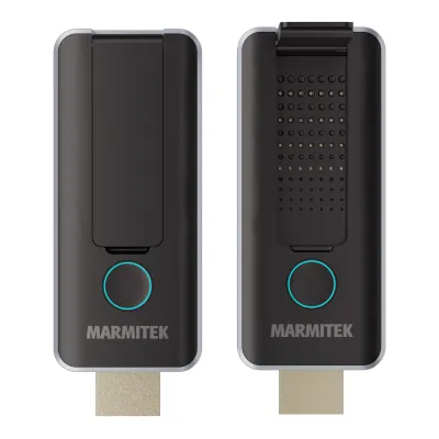 Marmitek Wireless HDMI Präsentationssystem Stream S2 Pro | 20 Sender | Full HD | Plug & Play | AirPlay | Kabellos