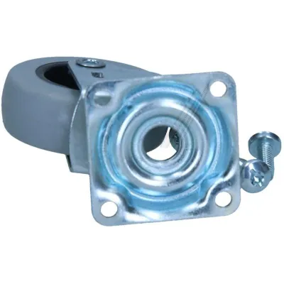 Vorderrad mit Schraube für Nilfisk Staubsauger 1408445500 Rollen, Lenkrolle