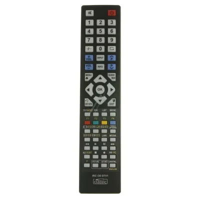Vorprogrammierte Classic-Fernbedienung für TV & Telefonie IRC87305OD