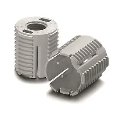 Houben Aufsteckkappe 109548 | M10x1 Gewinde | Kunststoff LCP natur | Außengewinde 20,8x2 | für Fassung 333 | beige