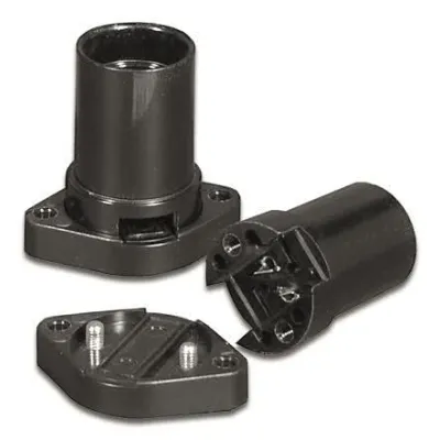 Vossloh Fassung E14 schwarz 990019 Vossloh Fassung E14 schwarz 990019