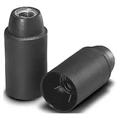 Houben Fassung E14 102191 | Edisonfassung | M10x1 Gewinde | dreiteilig | Kunststoff | glatt | weiß