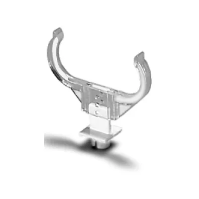 Houben Lampenhalter 101393 für TC-L Lampe 2G11 | höhenverstellbar 21/24/27 mm | PC glasklar | UV-stabilisiert