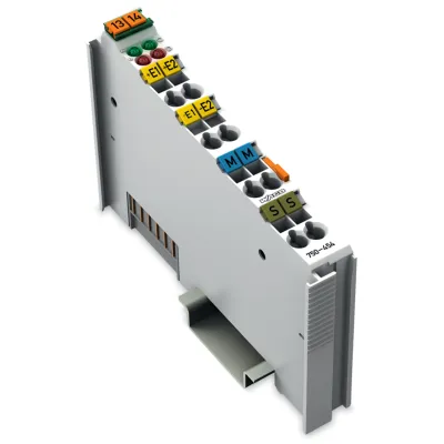 WAGO Analog Eingangsklemme 750-454 | 2-Kanal | 4-20mA Differenzeingang | 12 Bit | ATEX 3G/3D | IP20 | Federzug