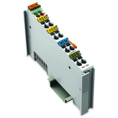 WAGO Analog Eingangsklemme 750-454 | 2-Kanal | 4-20mA Differenzeingang | 12 Bit | ATEX 3G/3D | IP20 | Federzug