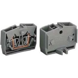 WAGO 2 Leiter Endklemme 264-301 grau