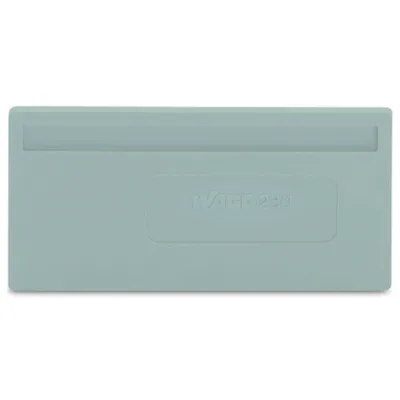 WAGO Trennwand 280-310 | 2-Leiter-FV-Trennwand | 2 mm | rastbar | UL94 V0 | asymmetrisch | grau