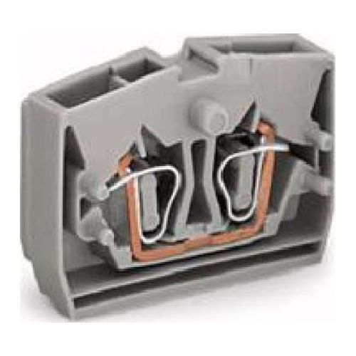 Bild: WAGO 2 Leiter Mittelklemme 0,08-2,5qm grau