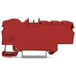 WAGO 2006-8033 Verteilerklemme,mit Betätigungsöffnung,1x6mm² / 6x1,5mm²,rot