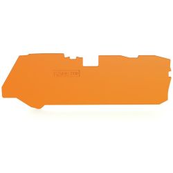 WAGO 2110-1392 Abschl/Zwischenplatte rastb or