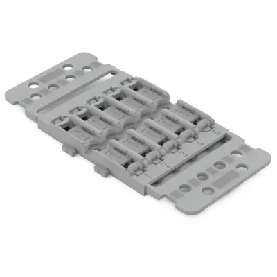 Wago 221-2505 Befestigungsadapter 5f m.Zugentlastung