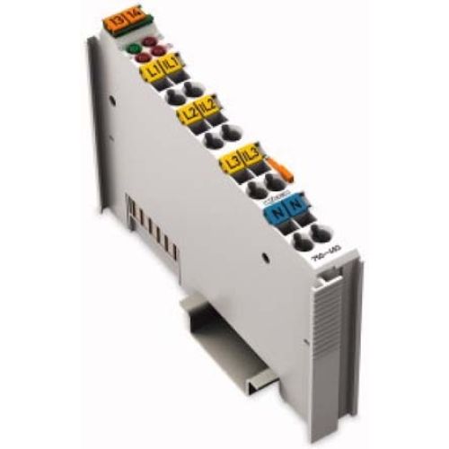 Bild: WAGO 3Ph.-Leistungsmessklemme 1A 500VAC 750-493