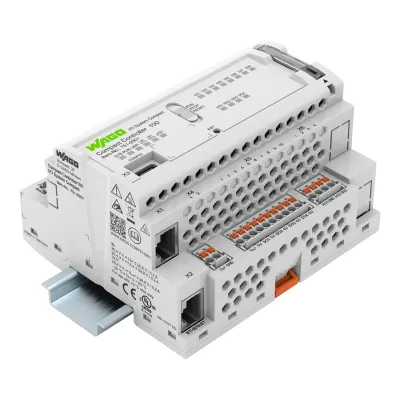 WAGO Compact Controller 100 751-9301 SPS-Steuerung | 8DI 4DO 2AI 2AO | 2x Ethernet | RS485 | MODBUS | 24V DC | CODESYS