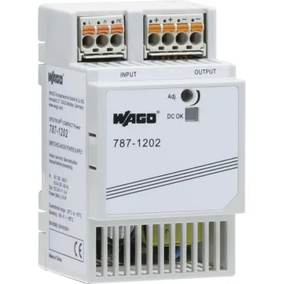 WAGO Stromversorgung EPSITRON 787-1202 | Hutschienen-Netzteil 1-phasig | DC 24V 1,3A | IP20 | kompakt