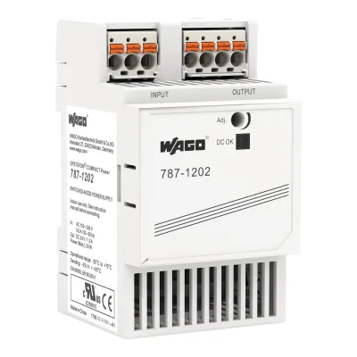 WAGO Stromversorgung EPSITRON 787-1202 | Hutschienen-Netzteil 1-phasig | DC 24V 1,3A | IP20 | kompakt