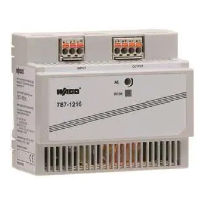 WAGO Stromversorgung 787-1216 | Hutschienen-Netzteil AC/DC 24V 4,2A | primär getaktet | einstellbar | kompakt | IP20
