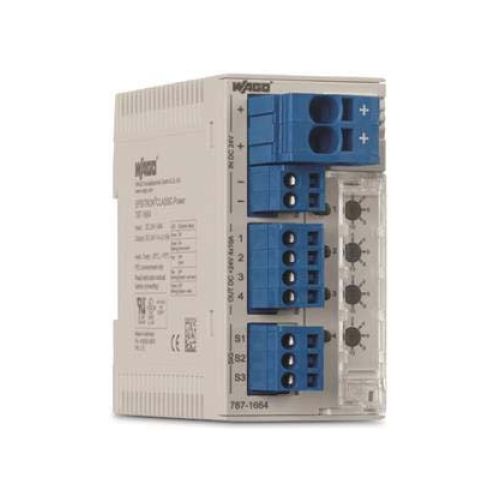 Bild: WAGO 787-1664/212-1000 Elektronischer Schutzschalter DC 24 V 4 X 12 A