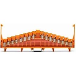 Wago 8-Etagen-Potenzialklemme 727-126 0,08-1,5 qmm orange 727-126